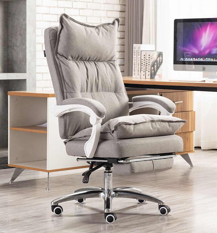 multiple variations Kailian study computer chair fabric boss chair reclining office chair swivel chair comfortable home gaming lunch break seat