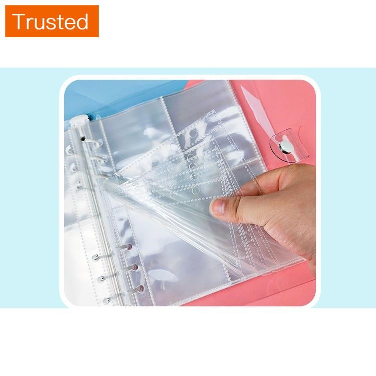 【A5 Sleeves】10pcs Standard A5 Binder Sleeves 1P 2P 4P Transparent Photo Album Binder Refill Inner Sleeves KPOP Lomo Cards Photocard Storage Loose-leaf