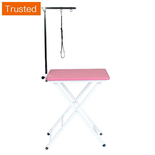 Pet Grooming Table Dog Clipping Holder Bath Desktop Dog Beauty Pet Small Stainless Steel Casual Hair Clipper Tools Table And Chair