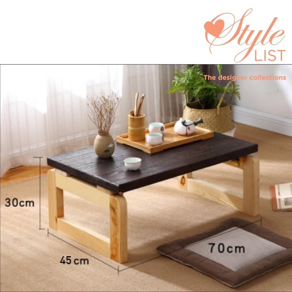 Japanese Tatami Table / Coffee Table / Foldable Table / Zen Table