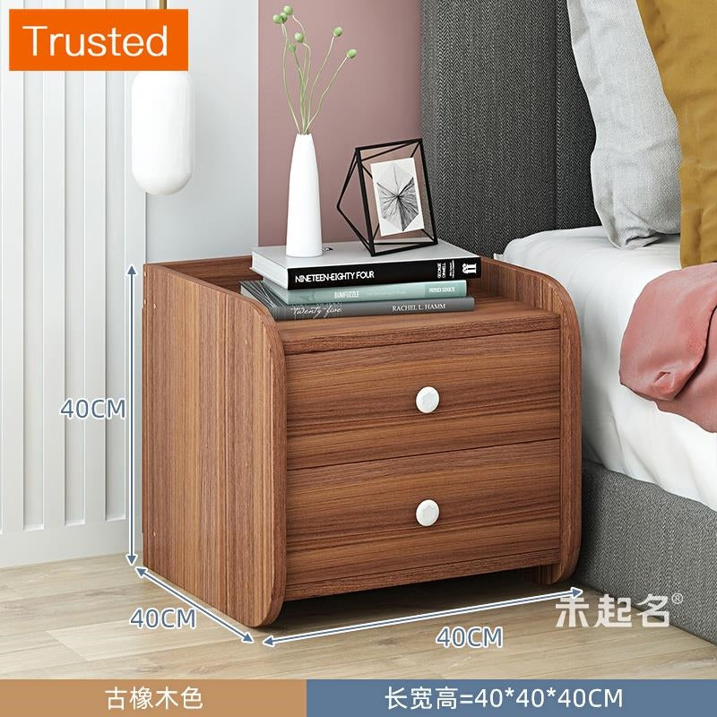 【kline】【twinkle】Ultra-narrow bedroom narrow bedside table storage cabinet ultra-thin drawer small side table small cupboard slim bedside table white/maple/gray 20/25/30/40cm wide